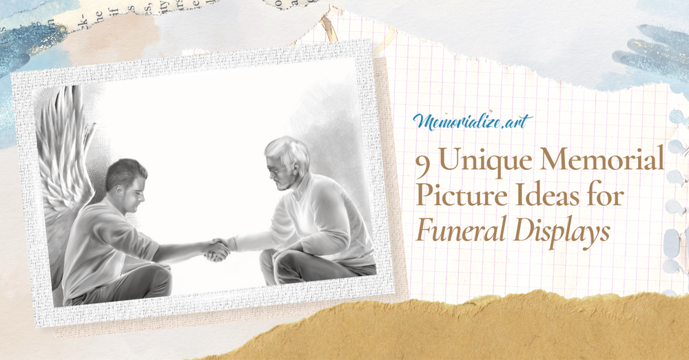 11 Unique Memorial Picture Ideas for Funeral Displays