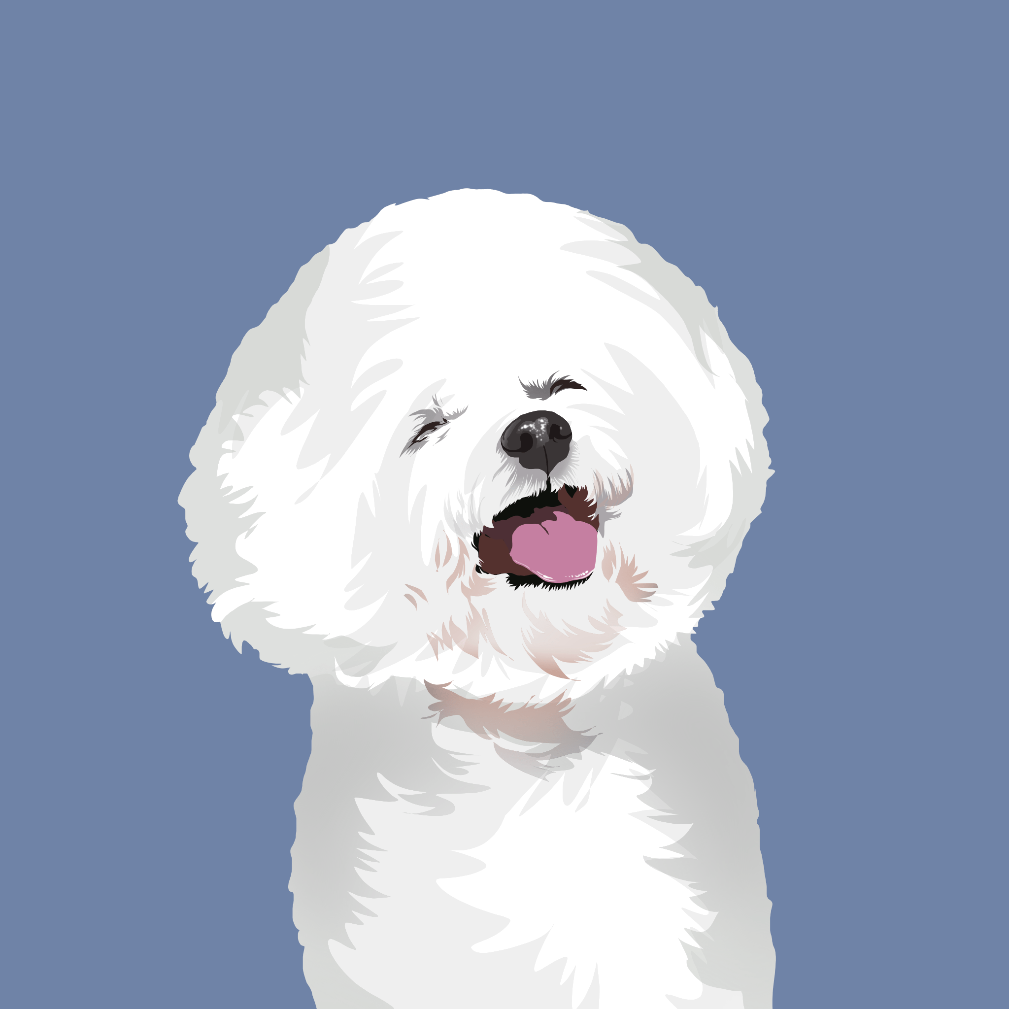 Custom Pet Memorial Vector Art