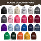 Custom Embroidered Roman Numeral Hoodie