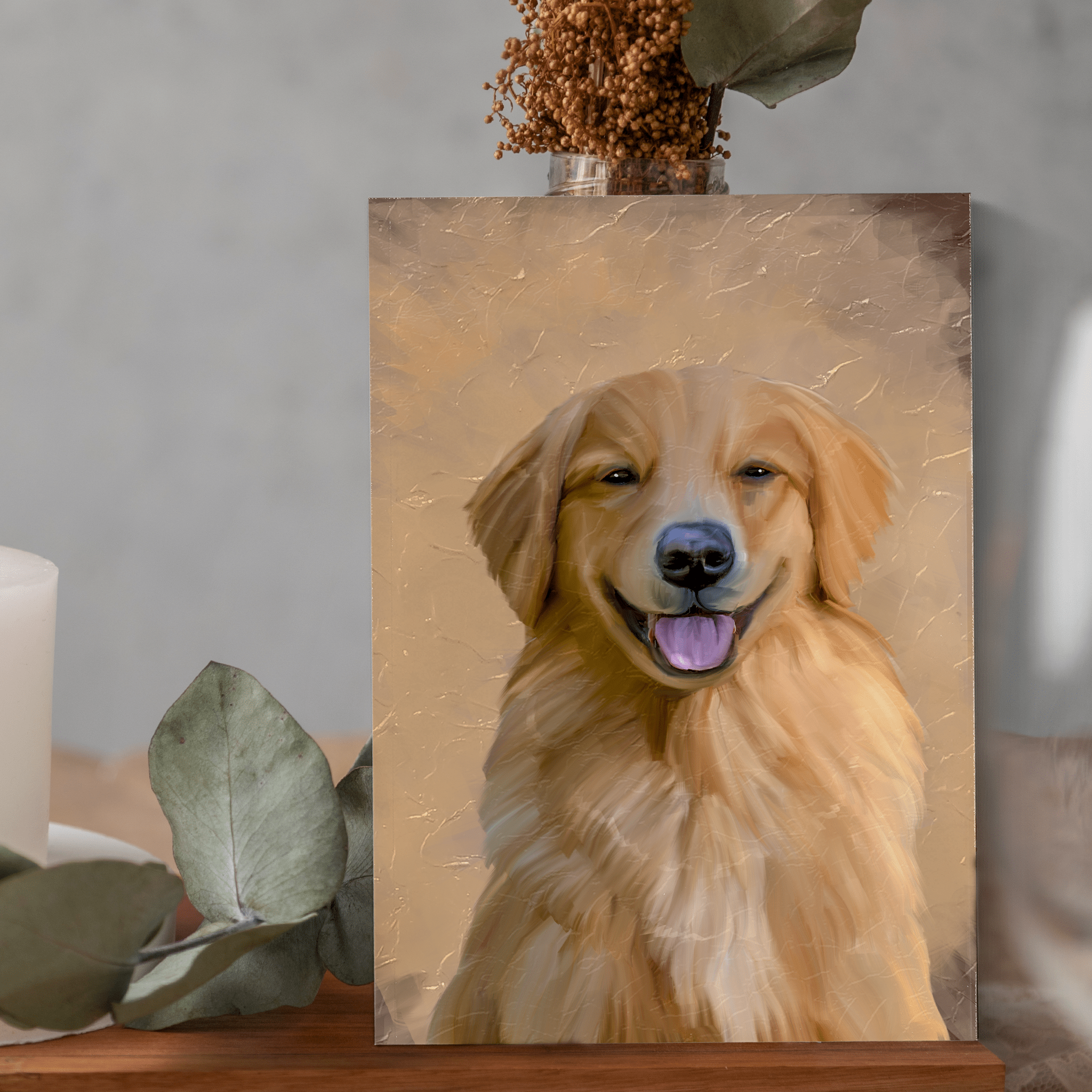 Custom Acrylic Pet Portraits
