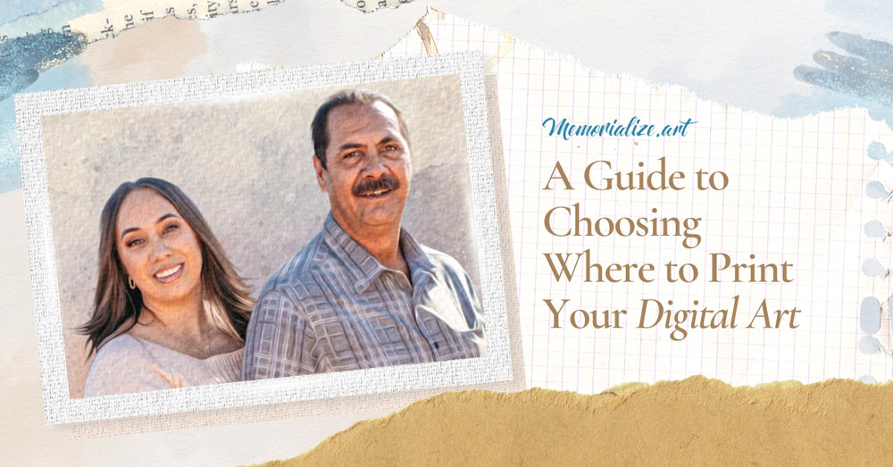 A Guide to Choosing Where to Print Your Digital Art