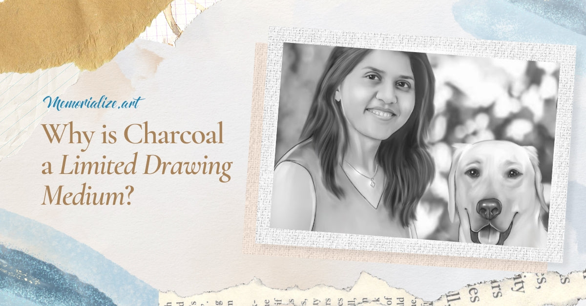 Drawings Medium Why is Charcoal a Limited Drawing Medium? | Memorialize Art
