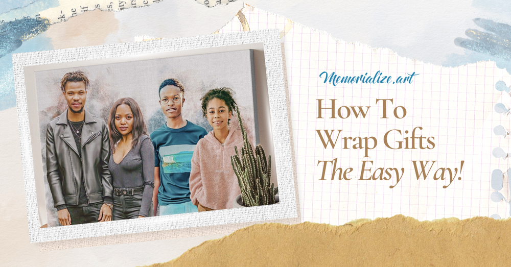 How To Wrap Your Gifts The Easy Way!