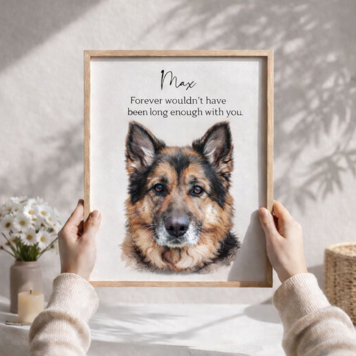 Pet Memorial Portrait