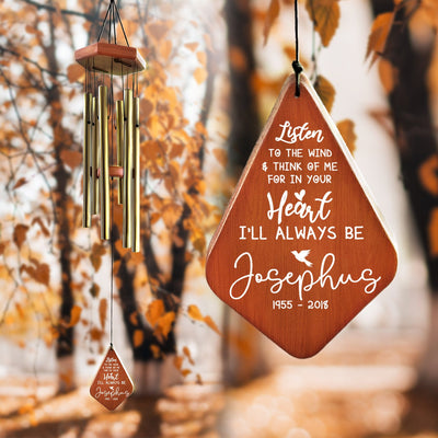 Personalized Memorial Wind Chimes | Sympathy Wind Chimes