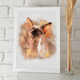 Custom Watercolor Cat Portrait