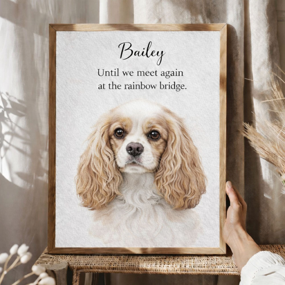 Pet Memorial Portrait