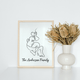 Angel Baby Miscarriage Line Drawing | Pregnancy Loss Gift