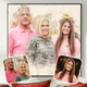 Add Deceased Loved One to Photo | Custom Framed Canvas Paintings with Deceased Loved Ones