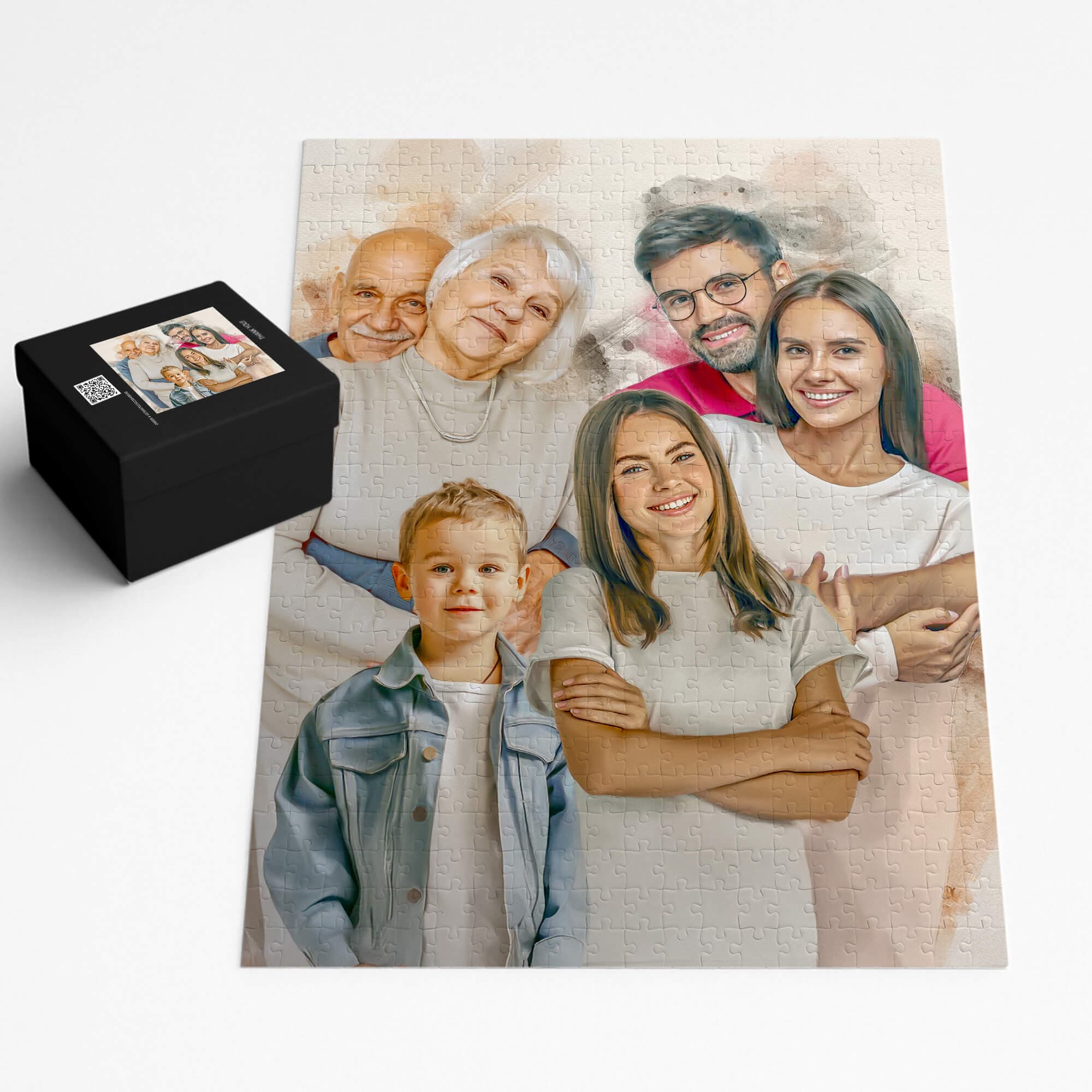 Family Portrait Puzzle