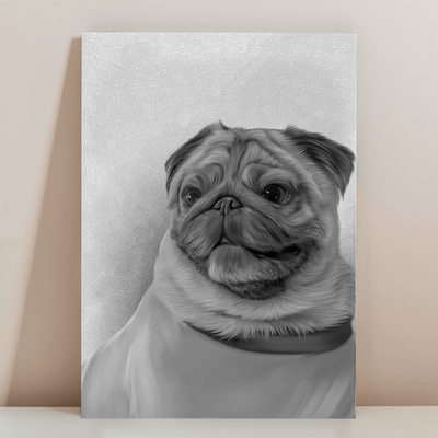 Custom Dog Pencil Portrait