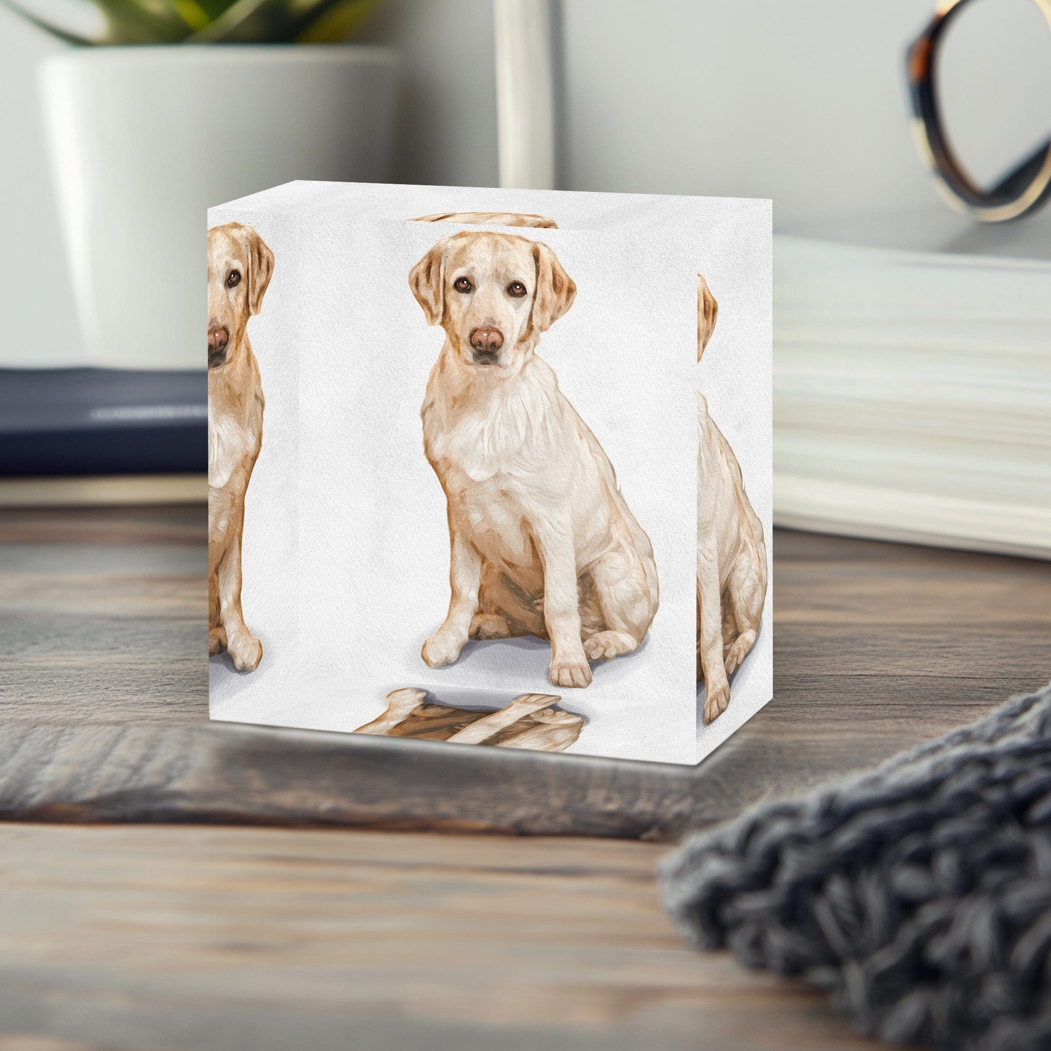 Pet Portrait Acrylic Prism