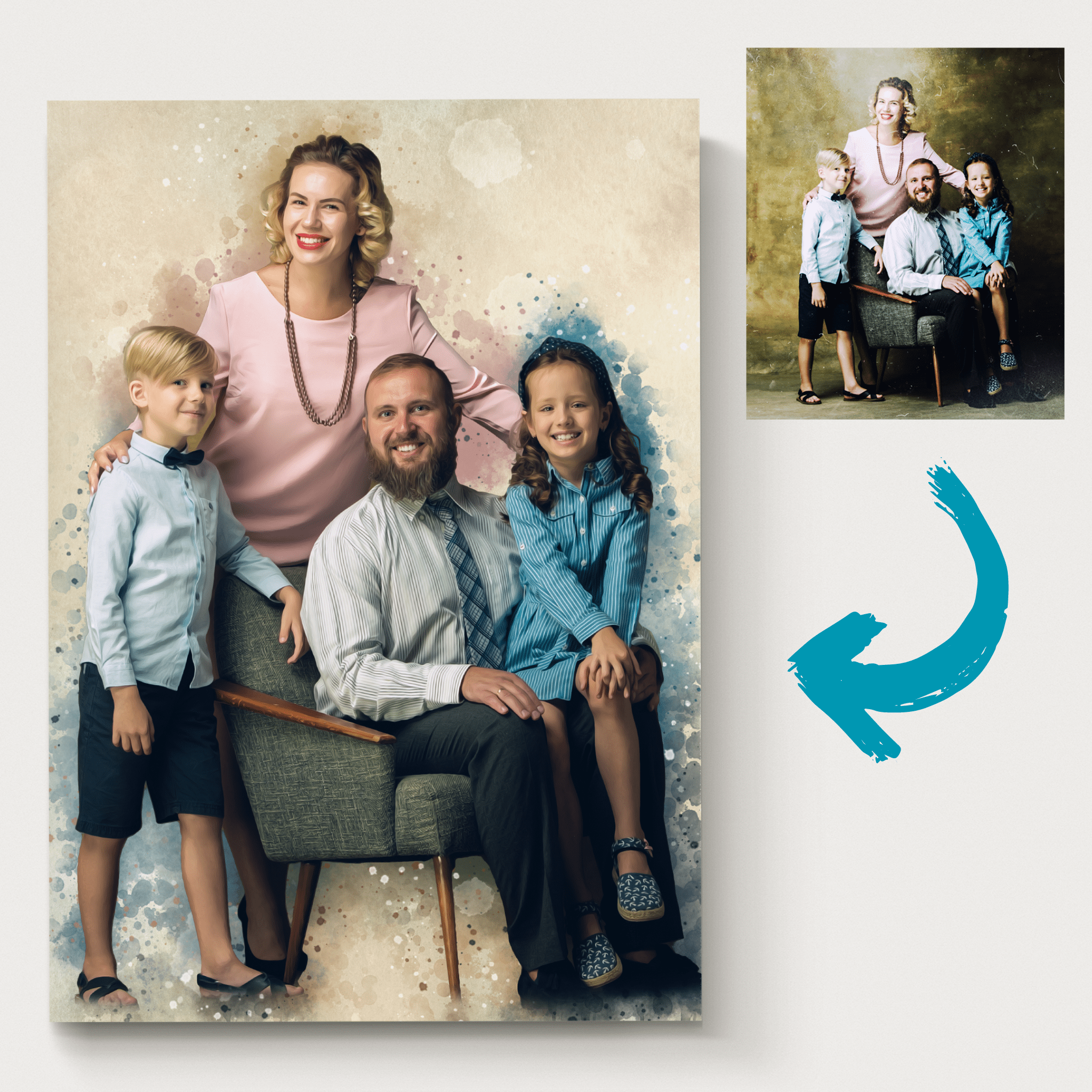 Custom Picture Recreation Services | High-Quality Photo Recreation