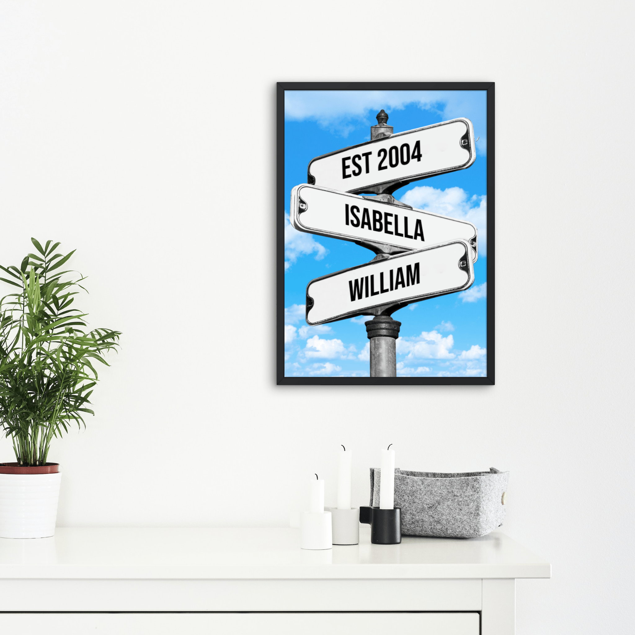 Couple Names Street Sign | Personalized Street Sign for Couples