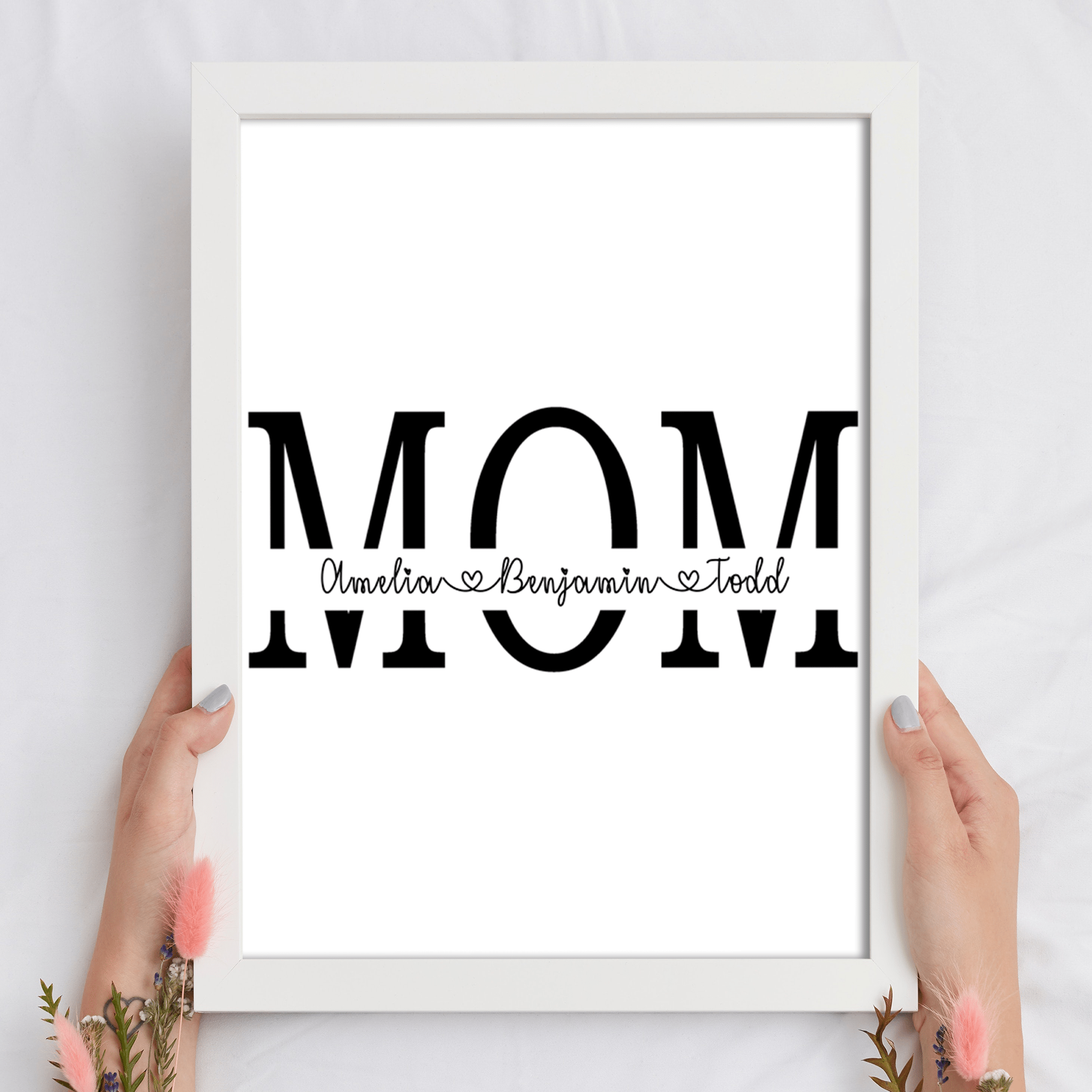 Personalized Artwork for Mom
