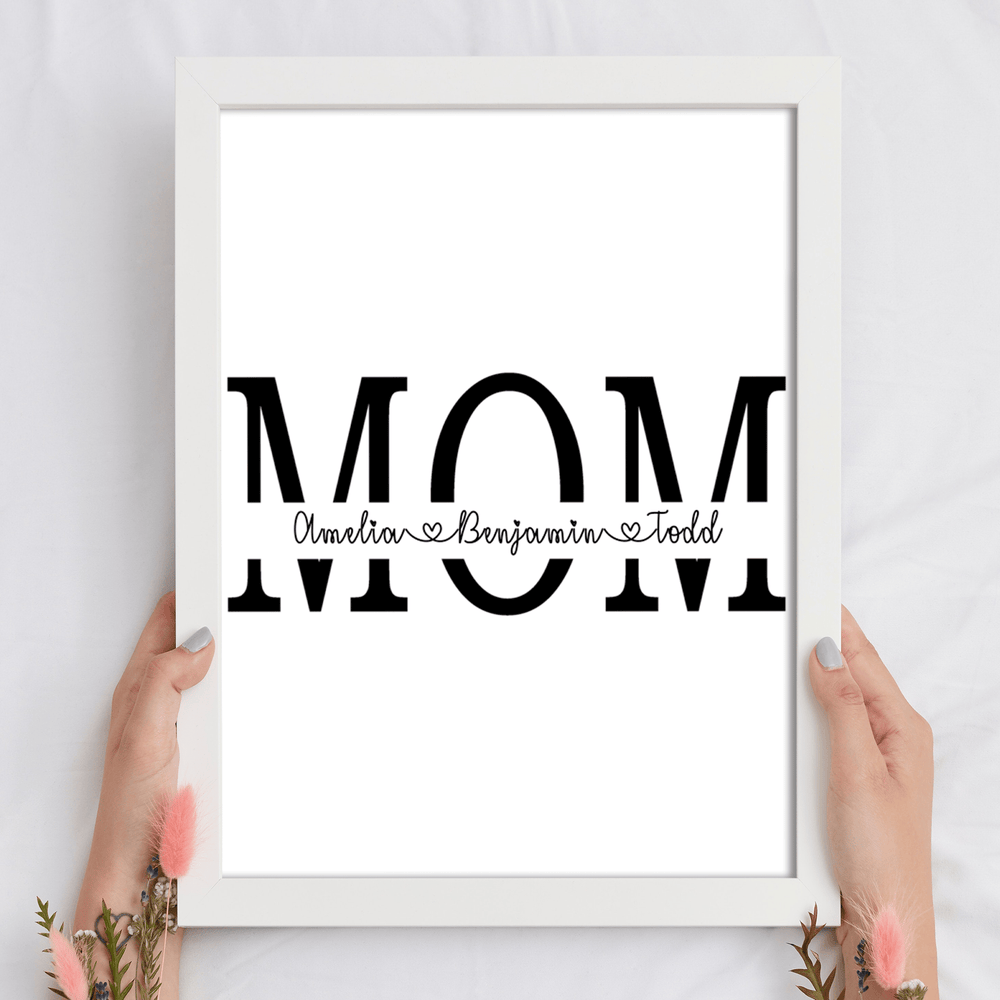 Personalized Artwork for Mom