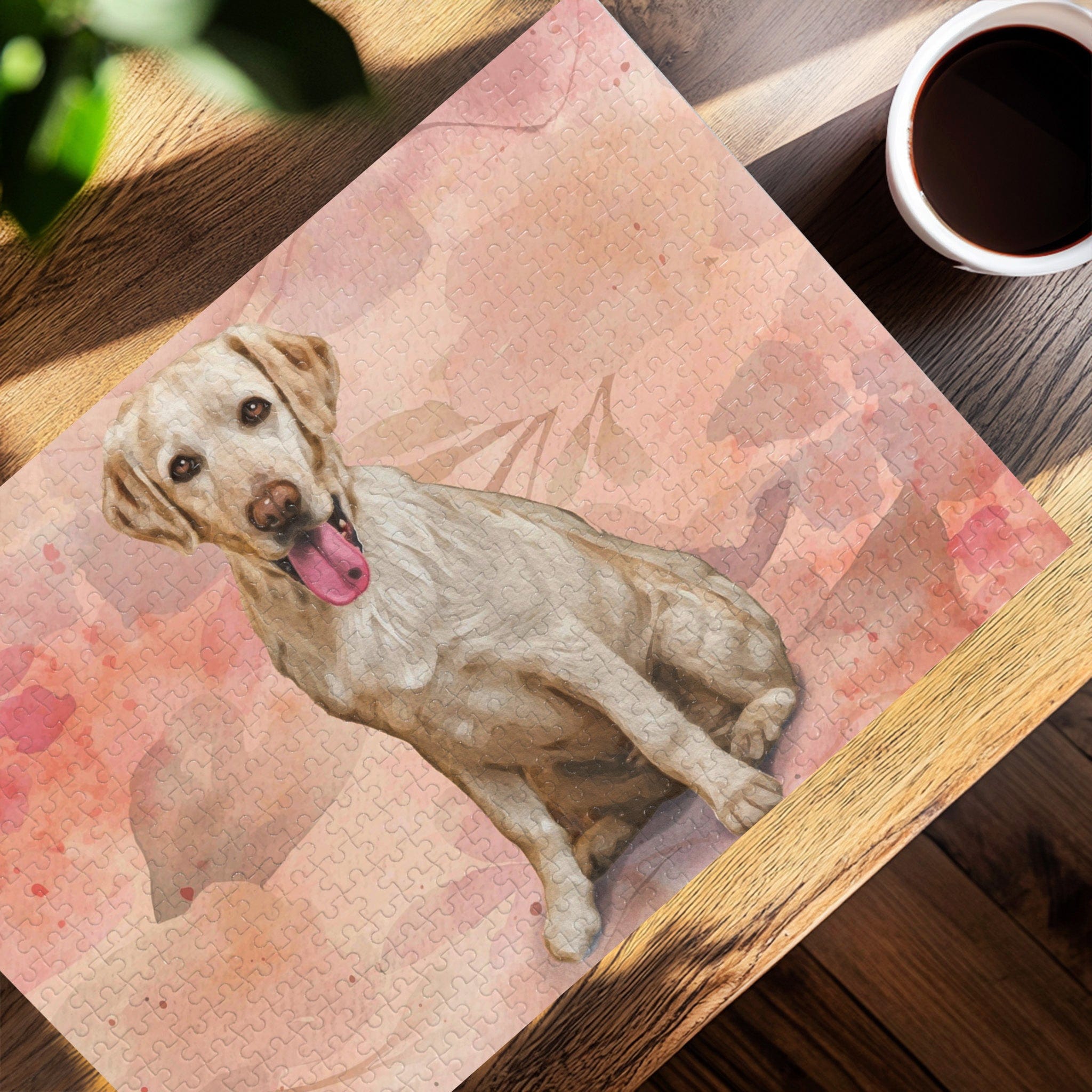 Watercolor Pet Portrait Puzzle