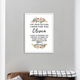 Custom Jeremiah 29:11 Wall Art | For I Know the Plans I Have for You