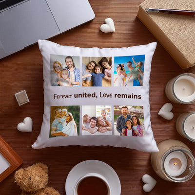 Custom Photo Collage Pillow