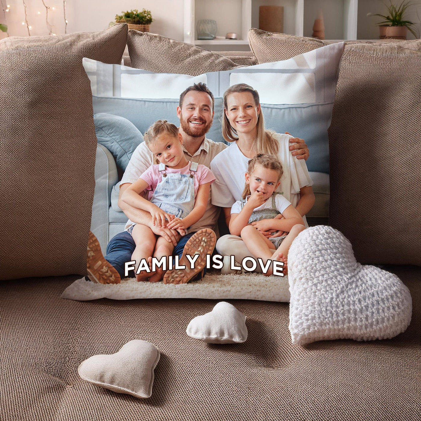 Custom Photo Collage Pillow