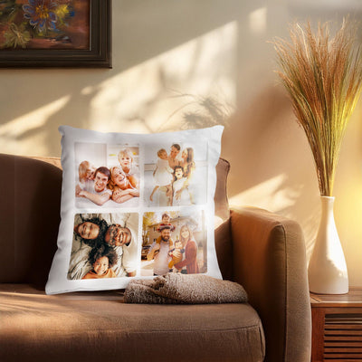 Custom Photo Collage Pillow