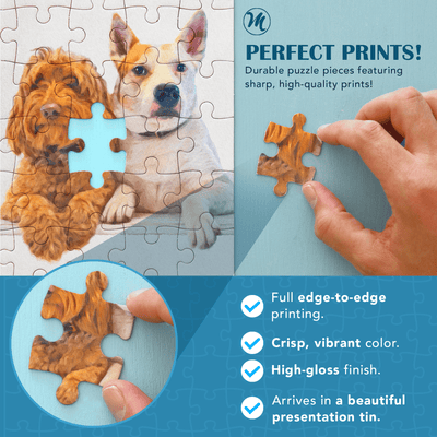 Watercolor Pet Portrait Puzzle