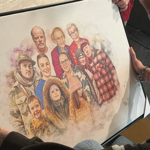 A portrait you can display. A memory you can keep close.