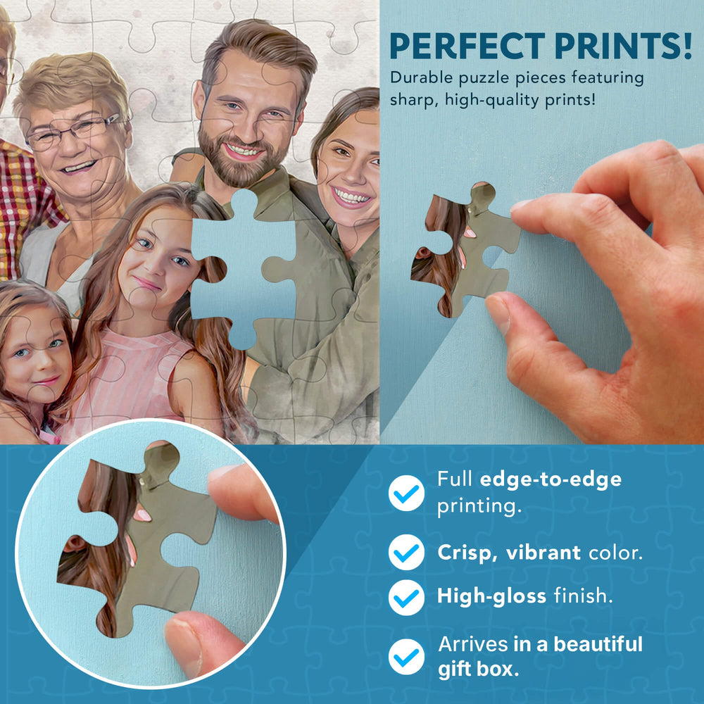 Family Portrait Puzzle