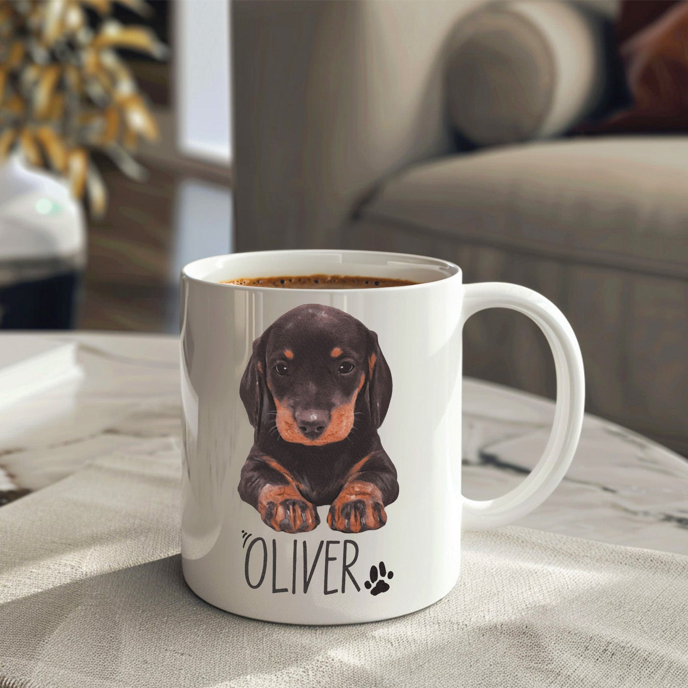 Custom Pet Portrait Mug