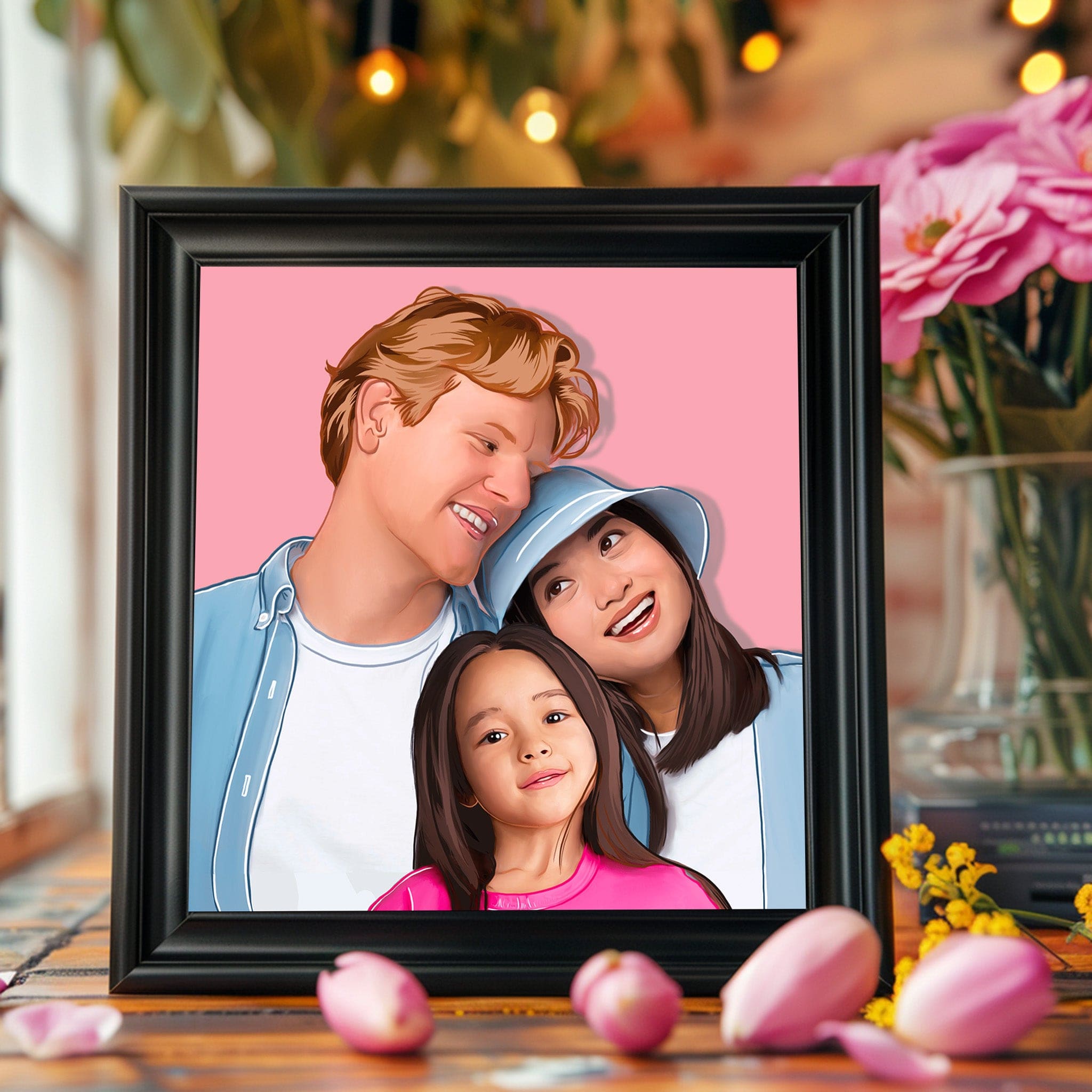 Custom Father Vector Art