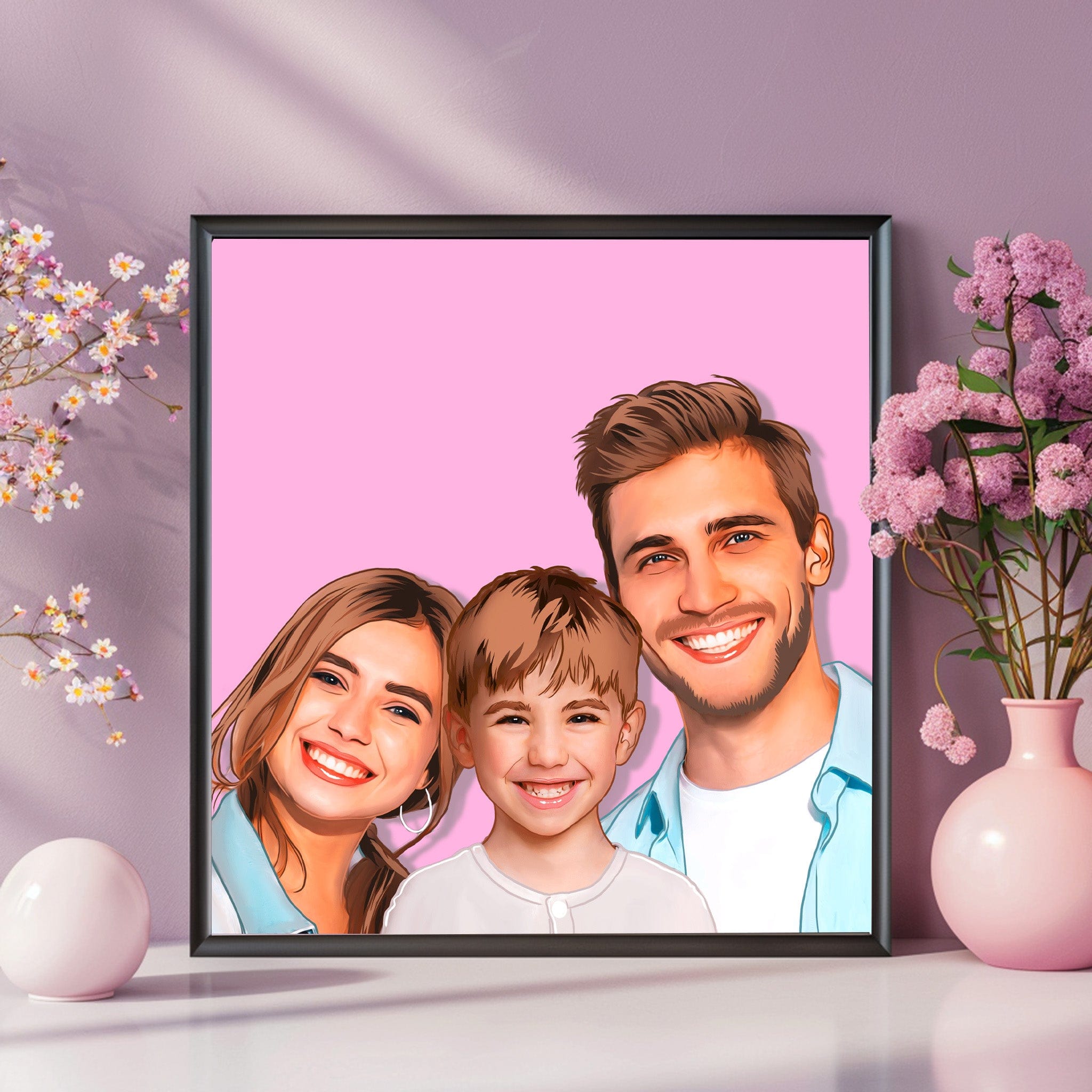 Custom Father Vector Art