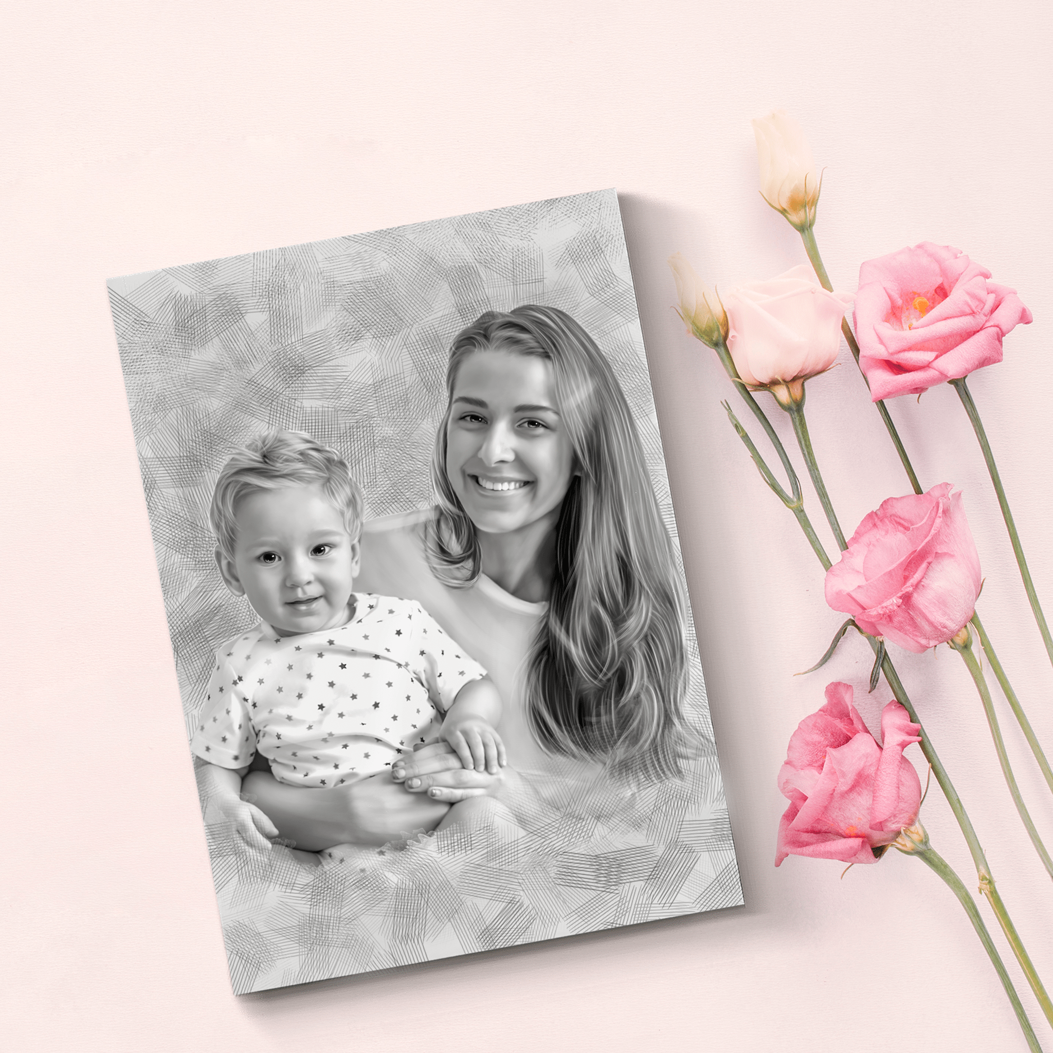 Custom Baby Digital Art